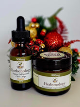 Load image into Gallery viewer, All items from the Self Care Duo arranged in a festive setting