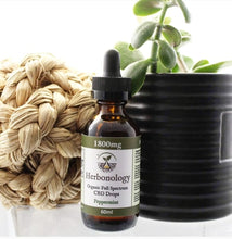 Load image into Gallery viewer, Full Spectrum CBD Tincture - 60ml- 1800mg