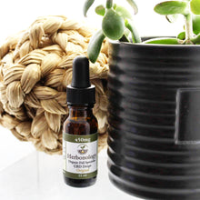 Load image into Gallery viewer, Close-up of CBD Tincture highlighting product details